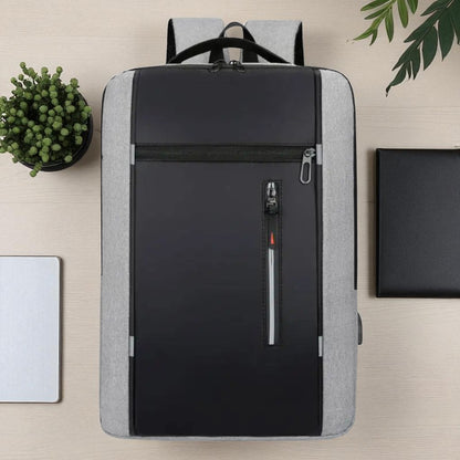 Sac à Dos pour Ordinateur - OfficeTechPack™ - Gris