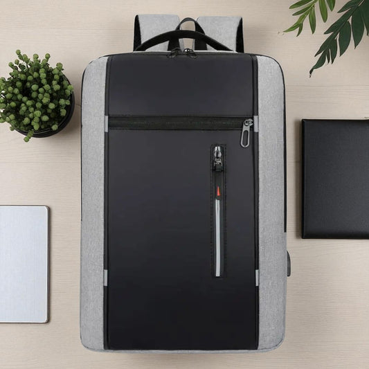 Sac à Dos pour Ordinateur - OfficeTechPack™ - Gris