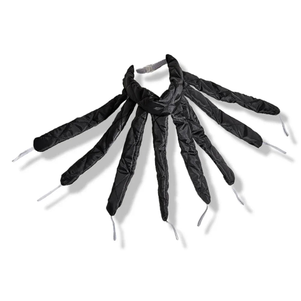 Rouleau à cheveux - HeatlessHairCurler™ - Noir