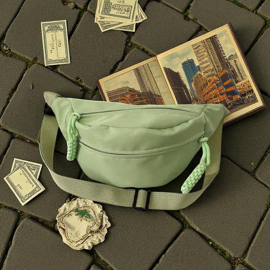Sac Banane - UrbanCrossBodyBag™ - Vert