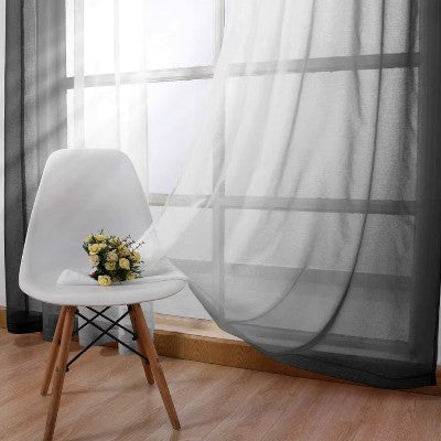 Rideaux - GradientSheerCurtain™ - Noir