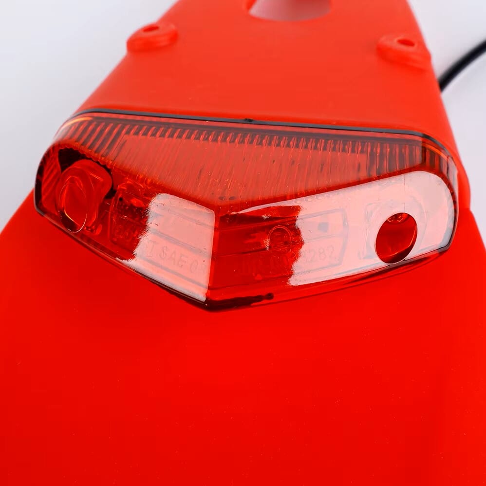 Garde Boue - MotorcycleRearFender™ - Rouge
