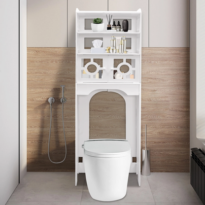 Armoire De Toilette - HouseholdToiletCabinet™ - Double Porte Bas