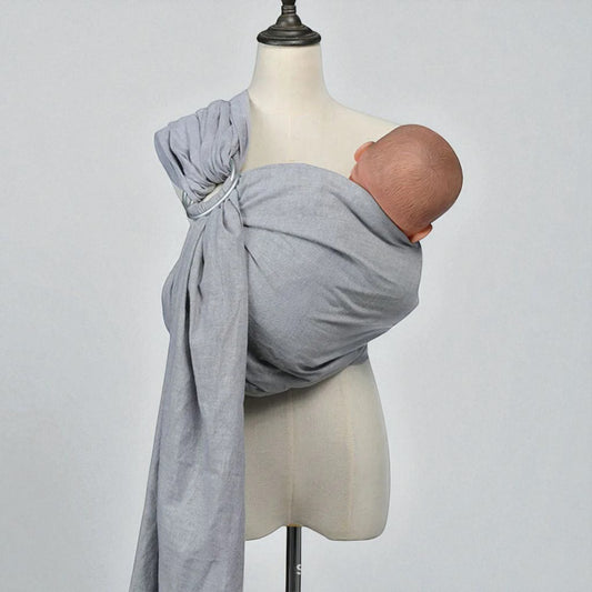 Écharpe De Portage - CottonRingSling™ - Gris