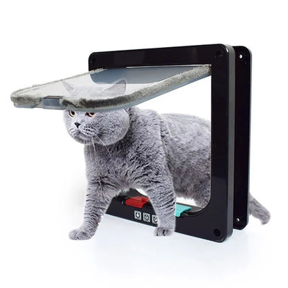 Chatière Électronique - SmartPetDoor™ - Noir