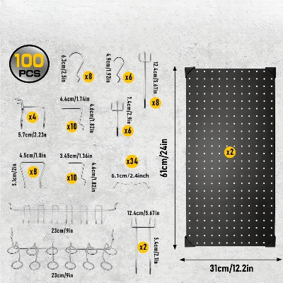 Panneau Perforé - WallToolOrganizer™