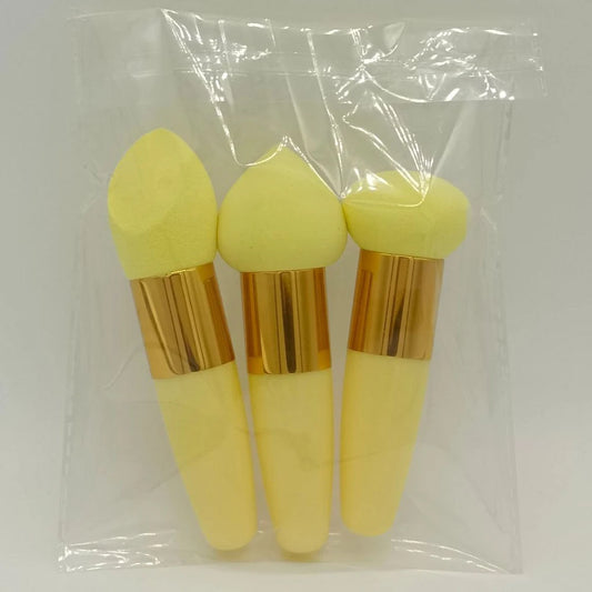 Pinceau Maquillage - PowderCosmeticBrushes™ - Jaune