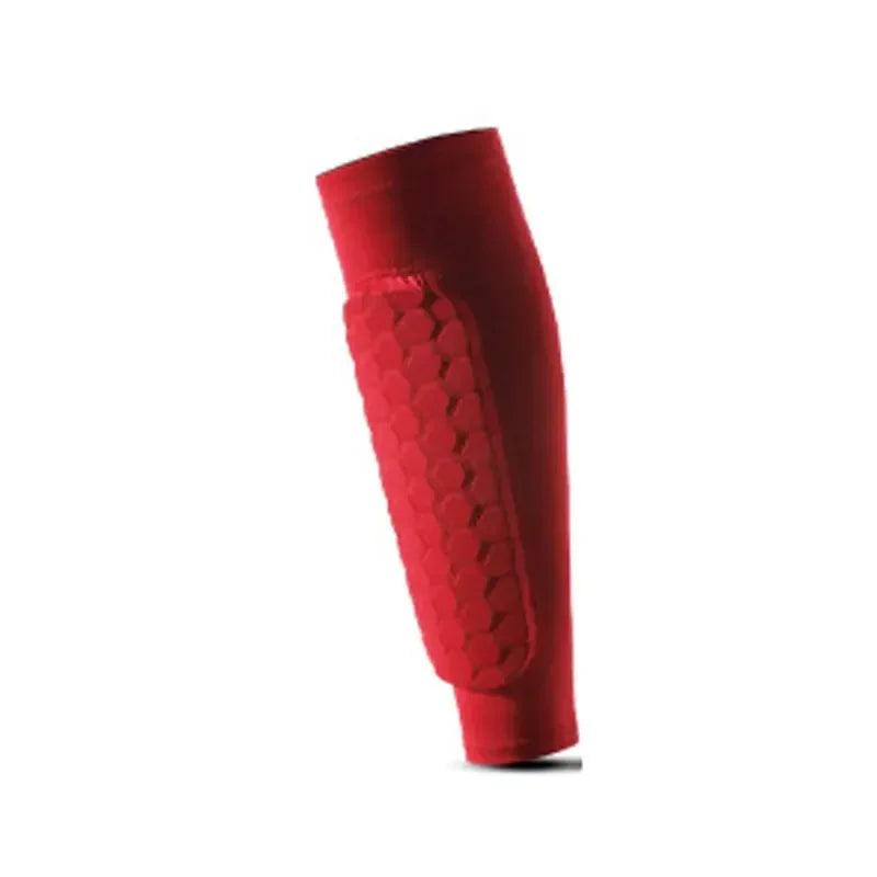 Protège Tibia - FootballLegSleeves™ - Rouge