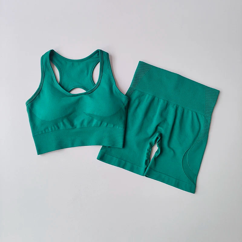 Soutiens Gorge De Sport - HighWaistYogaSet™ - Vert
