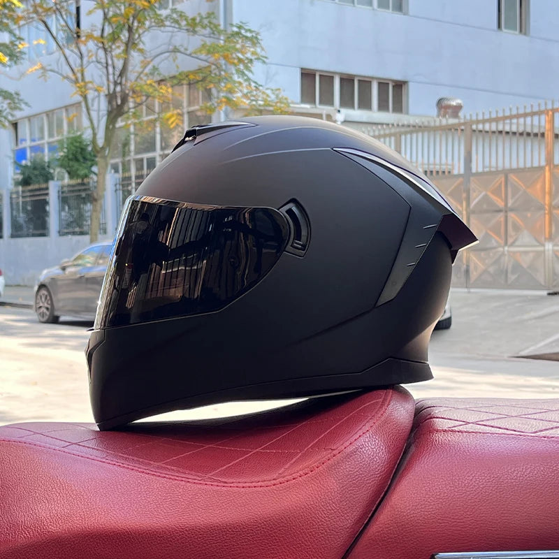 Casque de Moto - FullRideHelmet™ - Noir