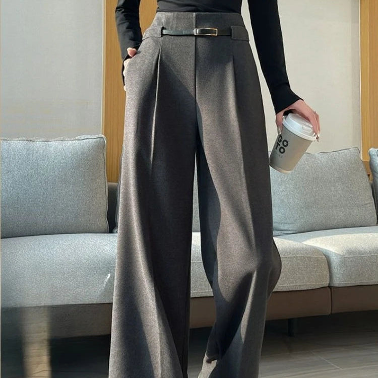 Pantalon Taille Haute Femme - WideChic™