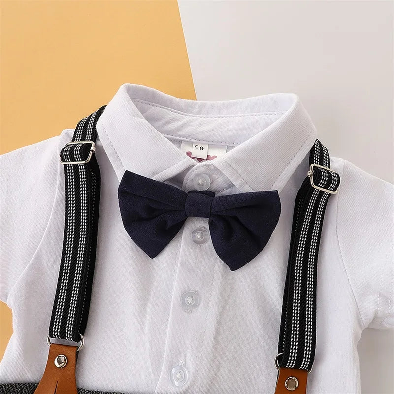 Costume Bebe - BabyGentlemanSet™ - Gris