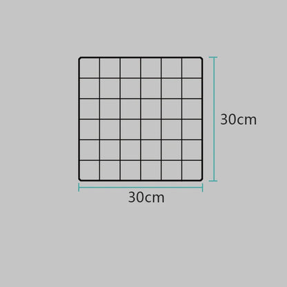Rangement Mural - ClutterGrid™ - Grille Noire