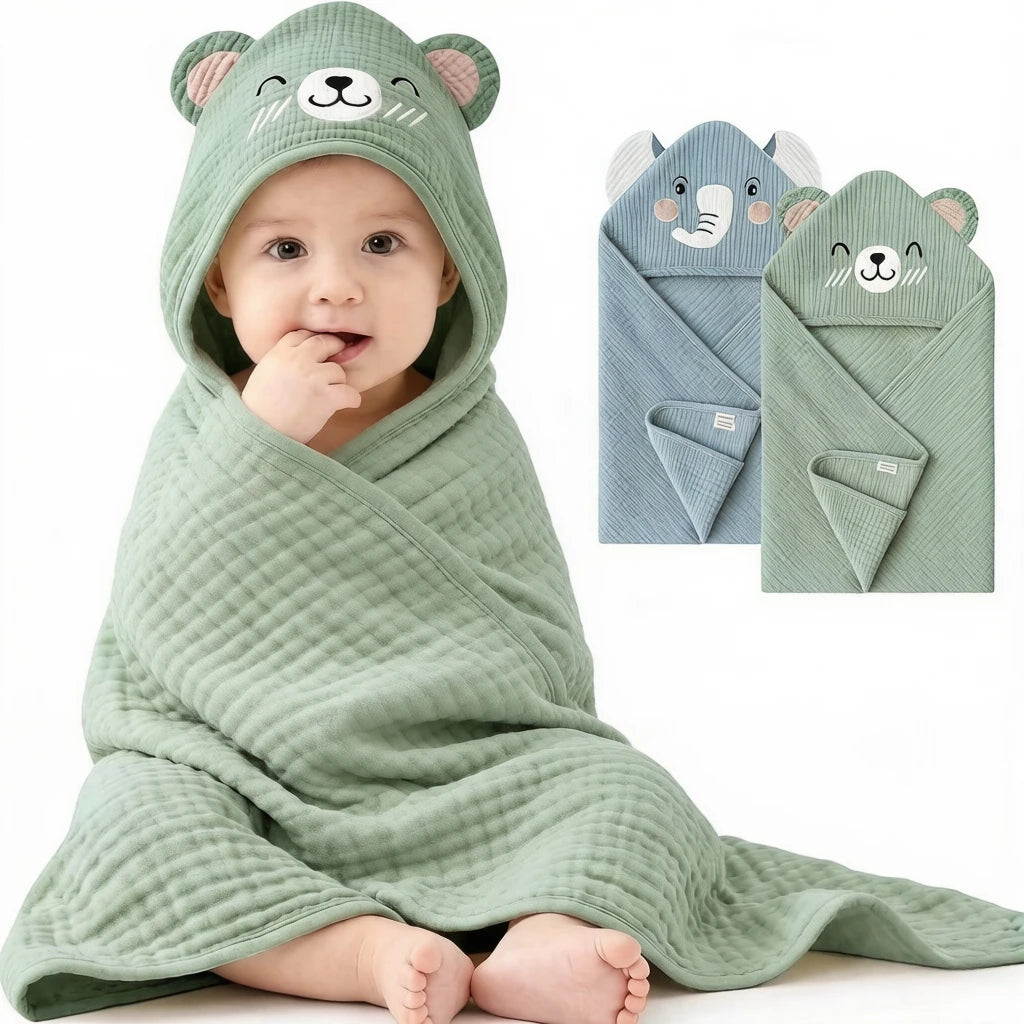 Serviette de Bain - BunnyWrap™