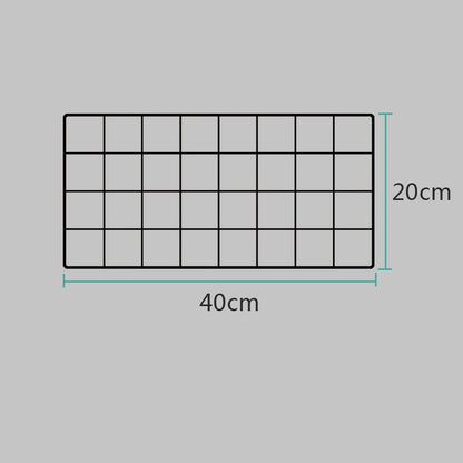 Rangement Mural - ClutterGrid™ - Grille Noire