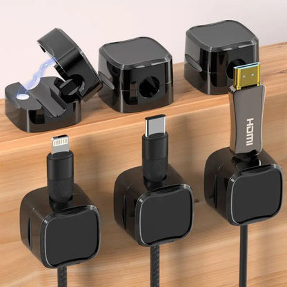Range cables - MagneticCableOrganizer™ - Noir