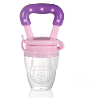 Sucette bebe - BabySiliconeFeeder™ - Mauve