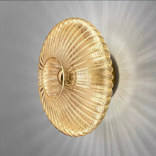 GlassWallLamp™- Halo Doré