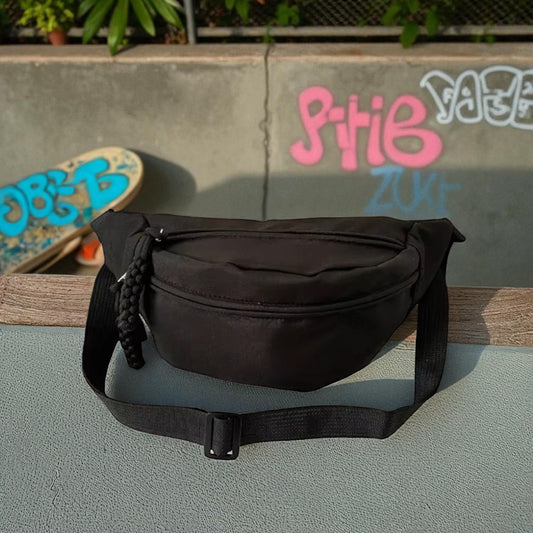 Sac Banane - UrbanCrossBodyBag™ - Noir