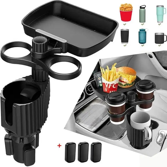 ExtendableCarCupHolderTray™