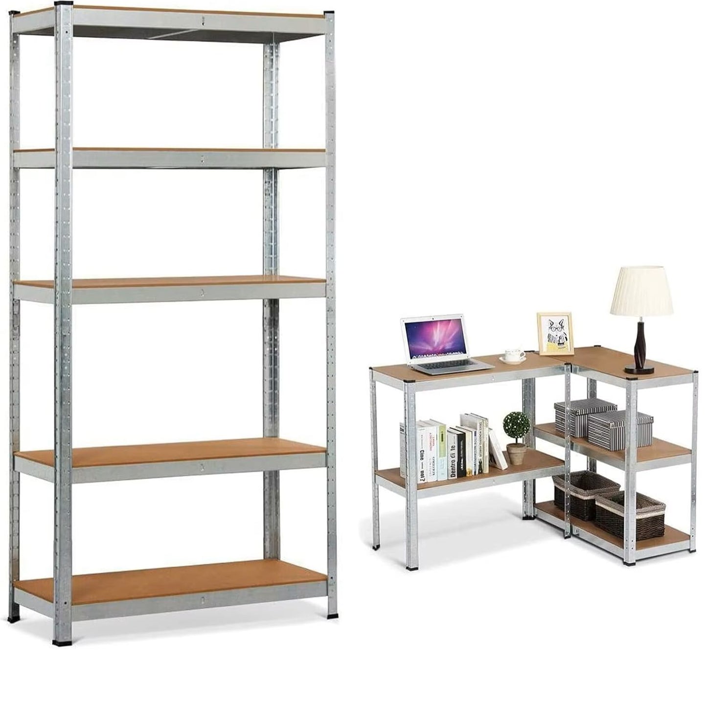 Étagère Métallique - MegaRack™ - Argent