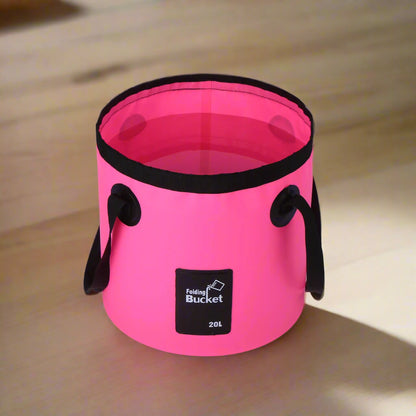 Seau Pliable - BucketGo™ - Rose
