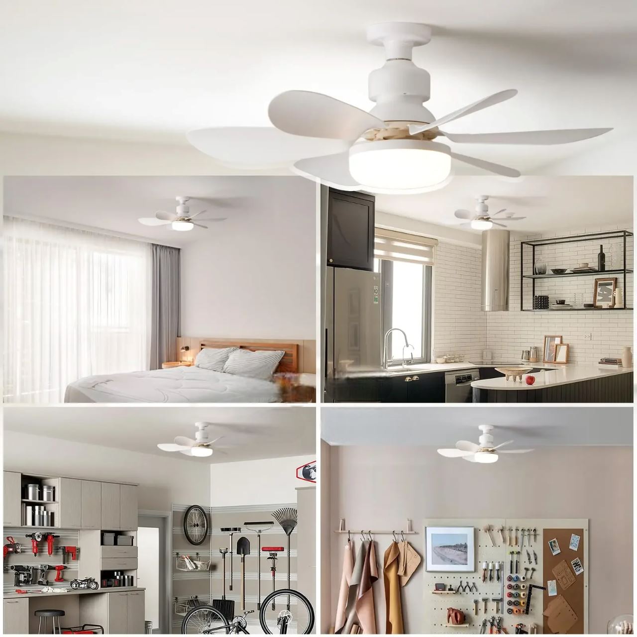 LEDCeilingFanLight™ - Blanc