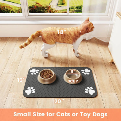 Tapis en Silicone - MatClean™ - Beige