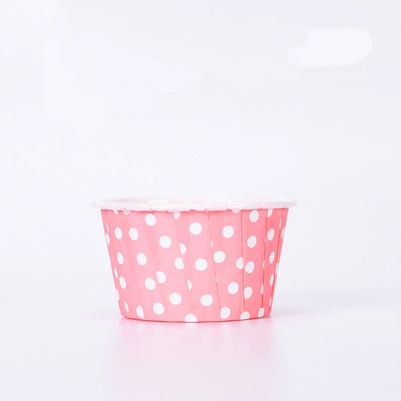Caissette pour Muffins - CupcakeWrappers™ - Point Rose