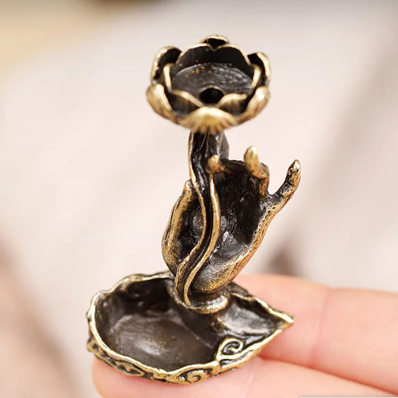 Porte Encens - BouddhaFlow™ - Offrande Florale