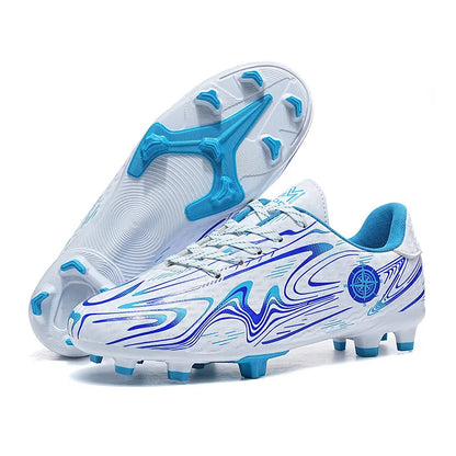 Chaussures de Football - GoldenSoccerShoes™ - Bleu
