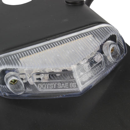 Garde Boue - MotorcycleRearFender™ - Blanc Noir