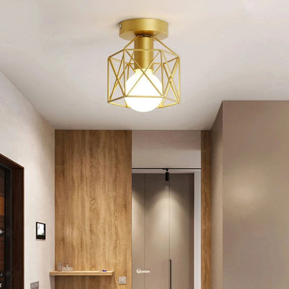 Plafonnier Led - RoundGlowLED™ - Doré