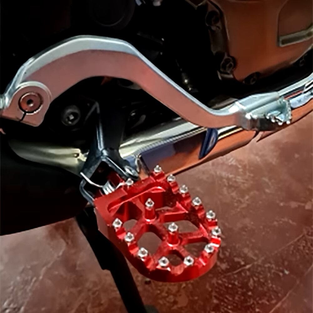 Repose Pieds - MotorcycleFootpegs™ - Rouge