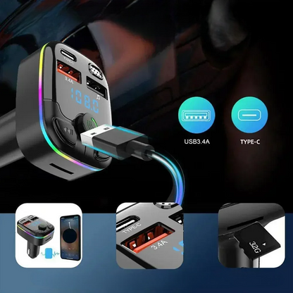 Transmetteur FM Bluetooth - CarFMTransmitter™