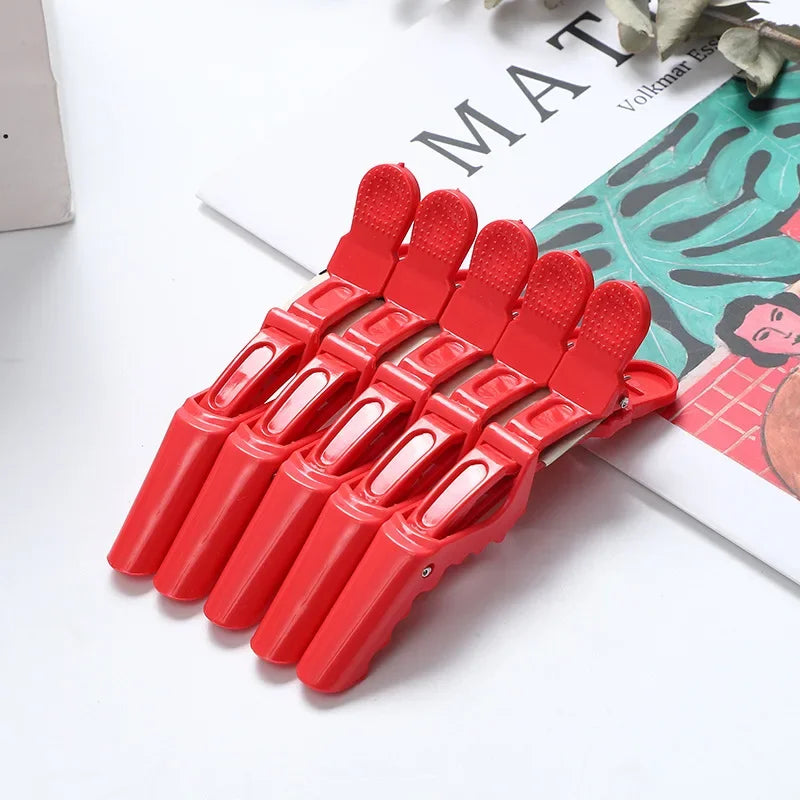 Pince à Cheveux Crocodile - AlligatorHairClips™ - Rouge