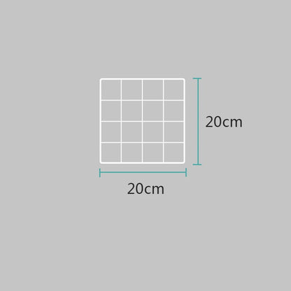 Rangement Mural - ClutterGrid™ - Grille Blanche