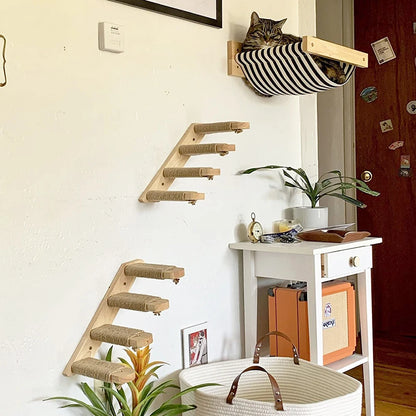 Échelle Murale en Sisal - ClimbCat™