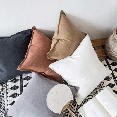 Housse de Coussin - CozyLinenTouch™