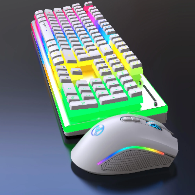 Souris et Clavier Sans Fil - WirelessKeyboardMousePack™ - Blanc