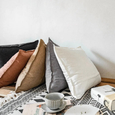 Housse de Coussin - CozyLinenTouch™