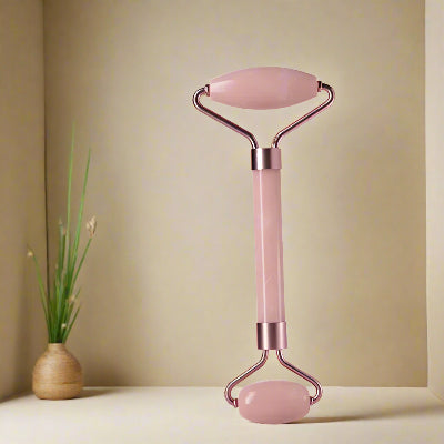 Rouleau Massage Visage - ZenRoller™ - Rouleau Rose