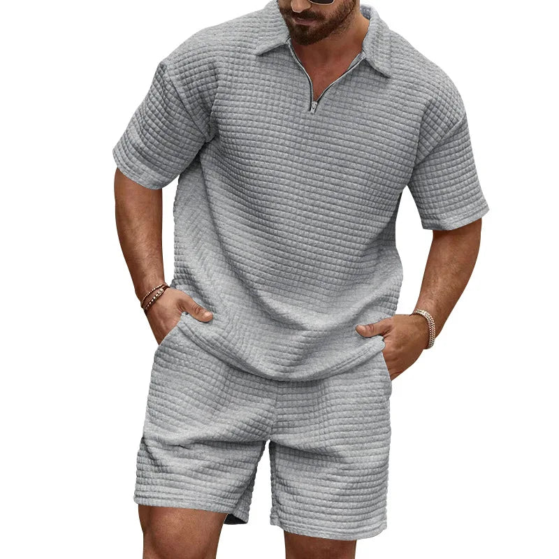 ENSEMBLE ETE HOMME - Moderno™ - Gris