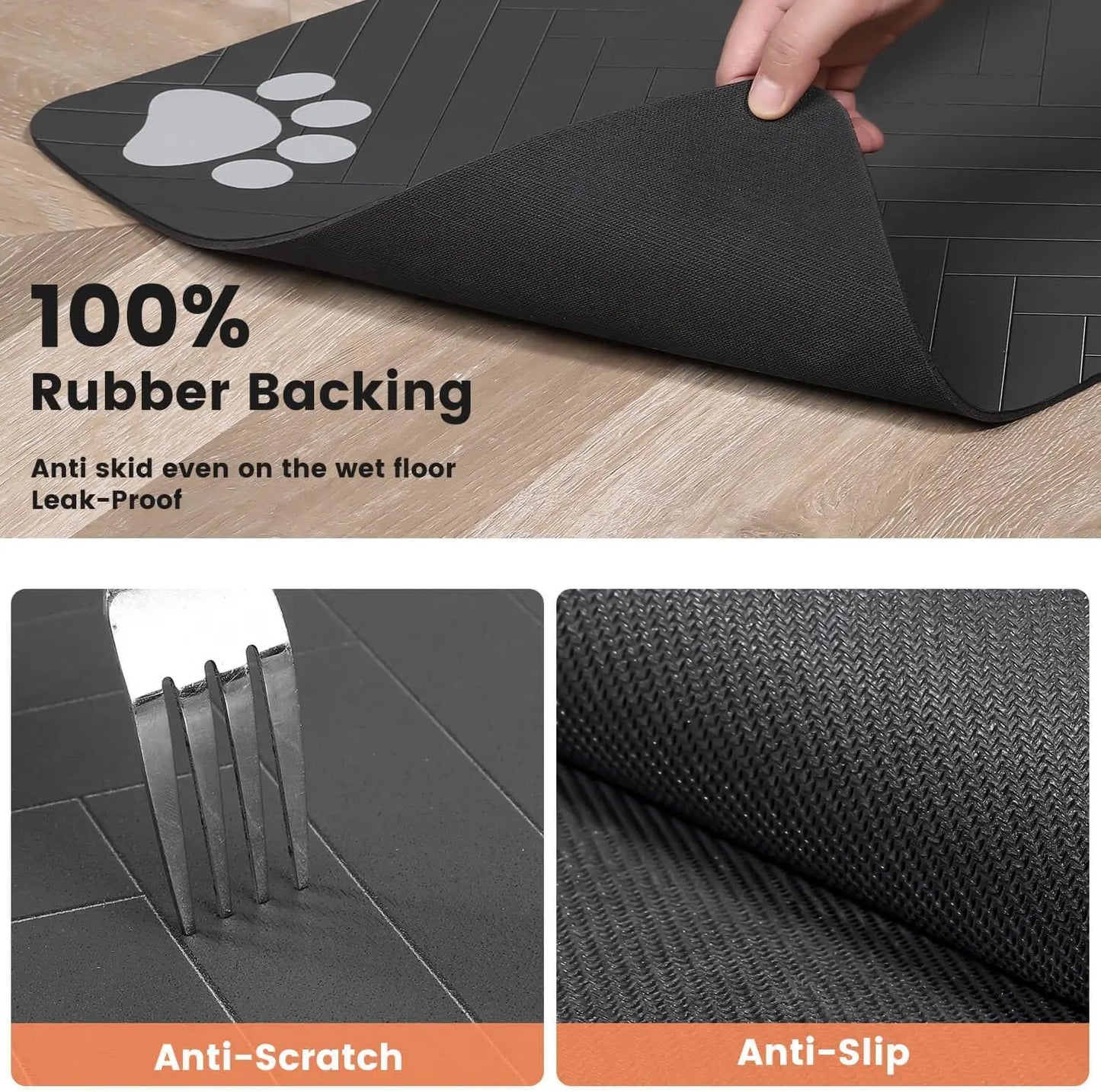 Tapis en Silicone - MatClean™ - Beige