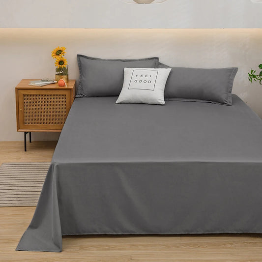 Drap Housse - LinoSoftSheet™ - Gris Foncé