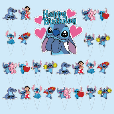 Décoration Anniversaire - StitchPartySet™ - Stitch & Lilo