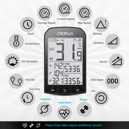 BikeCalculatorSpeed&GPSBluetooth5.0™