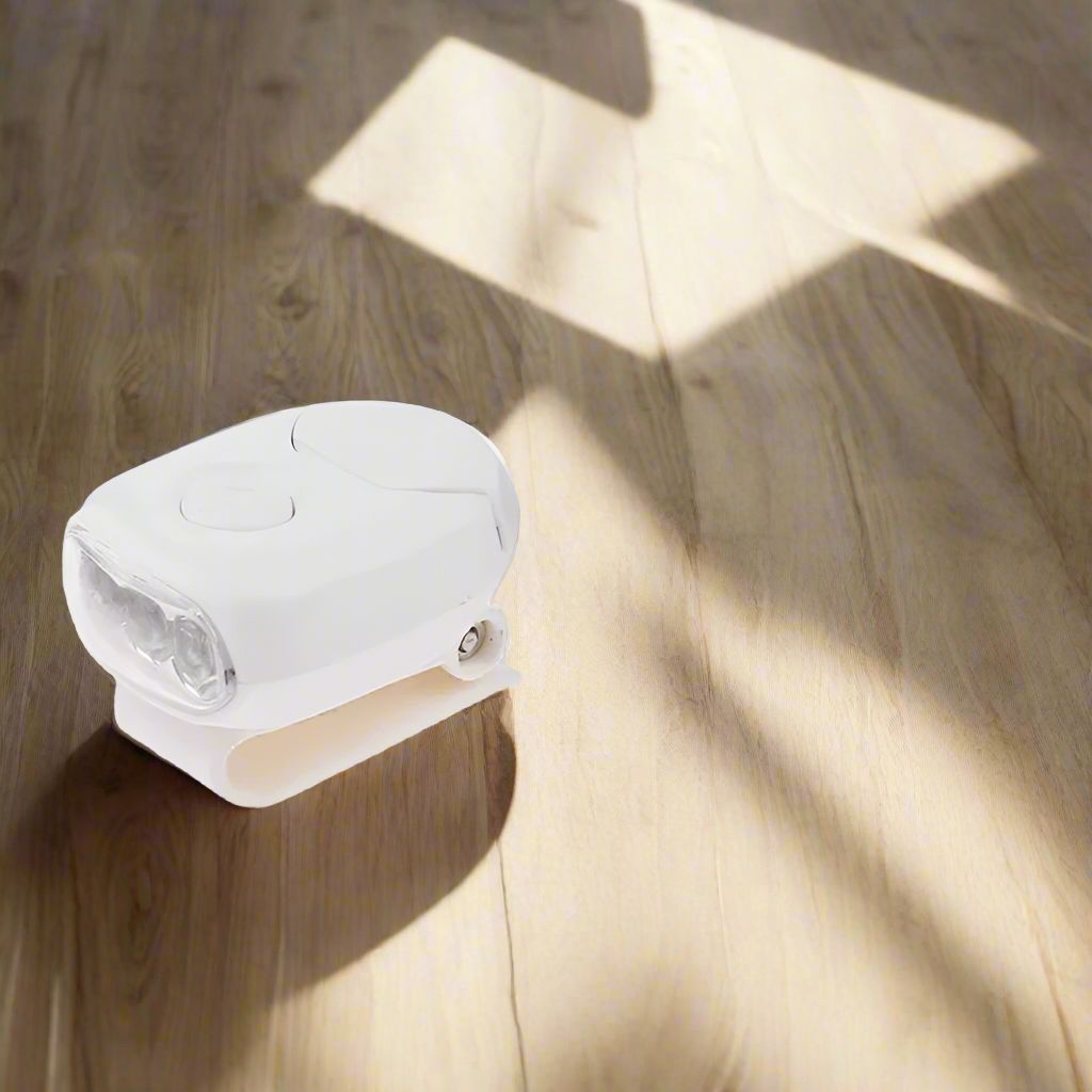 Lampe Frontale - LEDHatClipLight™ - Blanc