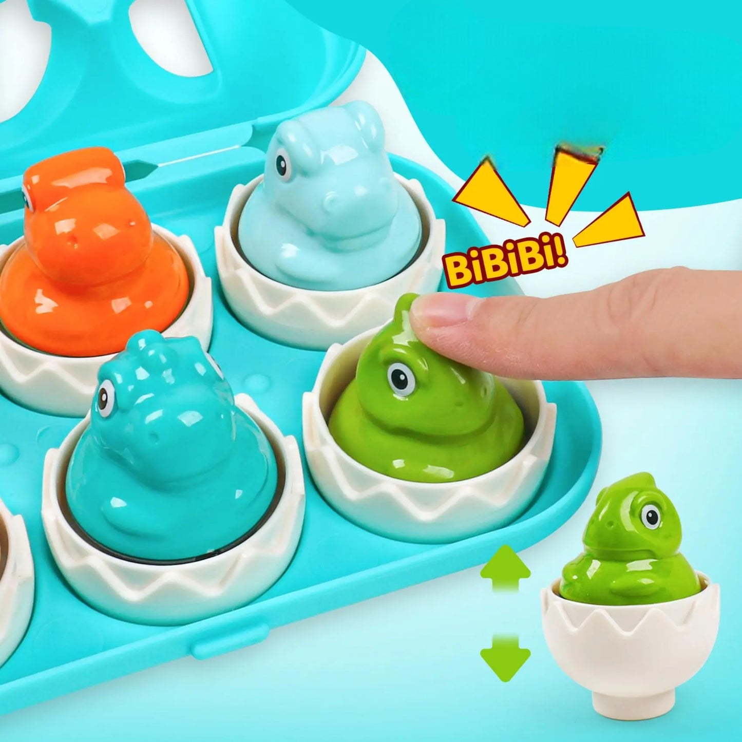 Jouet Montessori - Learn&MatchEggs™