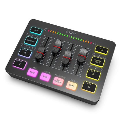 Carte Son - SoundMixerForStreaming™ - Noir